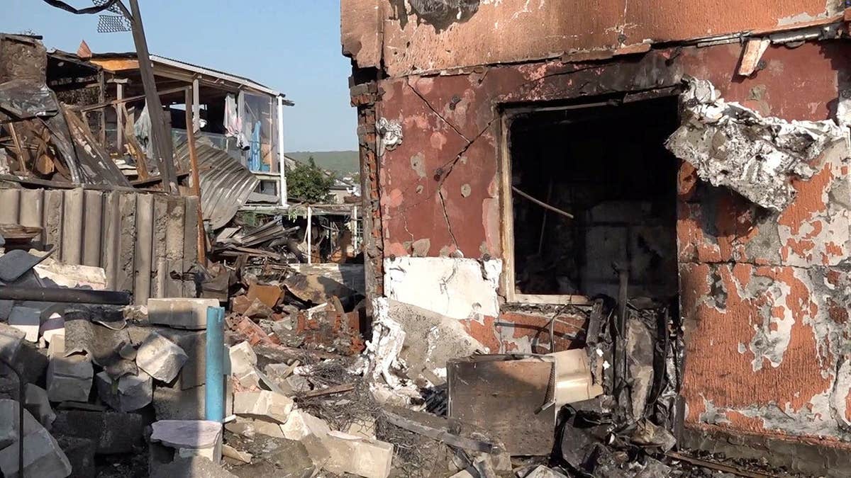 Ukrainian drone strike in Novorossiysk, Russia