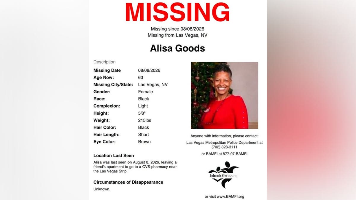 Alisa Goods missing person poster