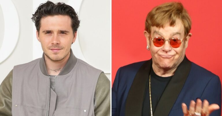 Brooklyn Beckham and Wife Nicola Spotted on Yacht With His Godfather Elton John Amid Family Drama Brooklyn Beckham and Wife Nicola Spotted on Yacht With His Godfather Elton John Amid Family Drama