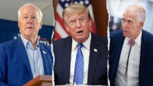 Trump blasts rogue GOP senators for blocking Blanche nomination, vows anti-weaponization bill fight