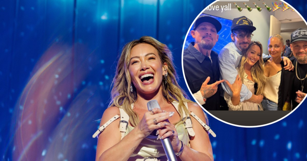 Hilary Duff Enlists Ex Joel Madden’s Good Charlotte for Surprise Duet During New York City Concert