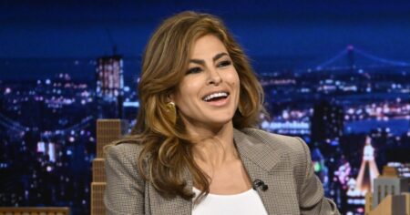 Eva Mendes’ Throw-On-And-Go Dress Style Is What Rich Moms Wear for Errands — And It’s Only 