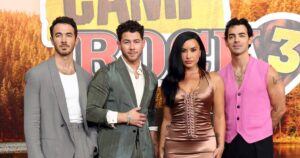 Demi Lovato Reunites With Ex Joe Jonas and the Jonas Brothers at Disney’s ‘Camp Rock 3’ Premiere