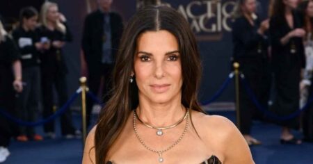 Sandra Bullock Debuts Shoulder Tattoo Seemingly in Honor of Late Partner Bryan Randall and Her Kids