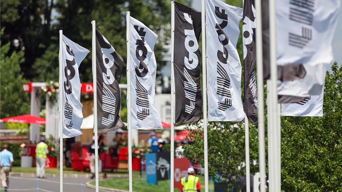 LIV Golf flags