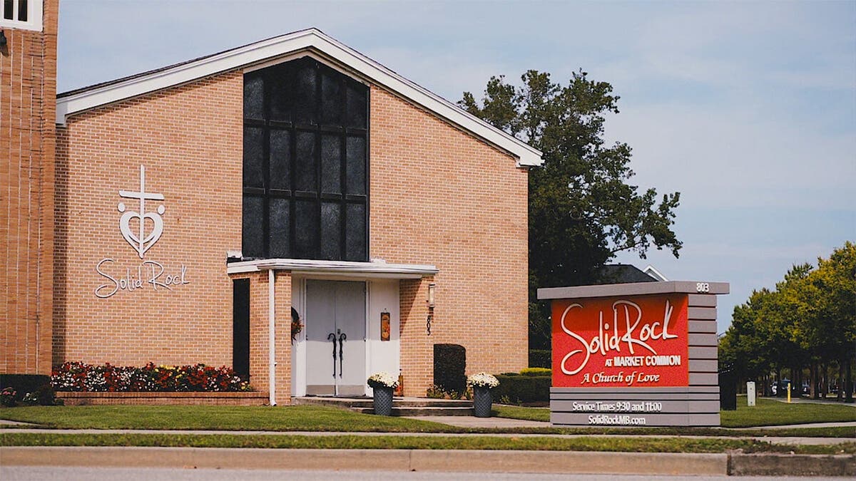 Exterior of Solid Rock Church in Myrtle Beach