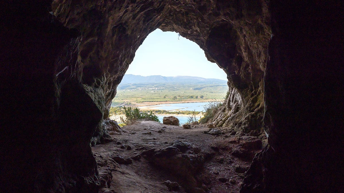 Inside of Nestor's Cave