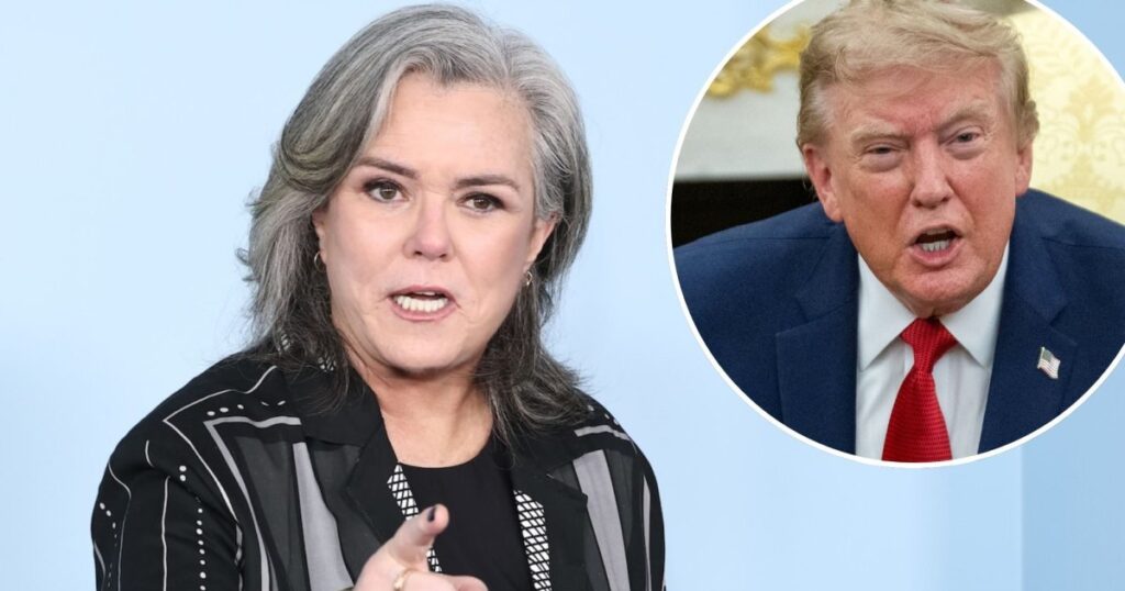Rosie O’Donnell Taunts President Donald Trump in ‘Jimmy Kimmel Live!’ Guest Host Debut: ‘Buckle Up’ Rosie O’Donnell Taunts President Donald Trump in ‘Jimmy Kimmel Live!’ Guest Host Debut: ‘Buckle Up’