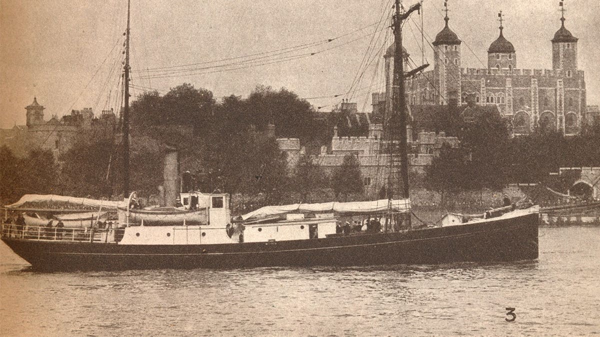 View of Quest in black and white photo