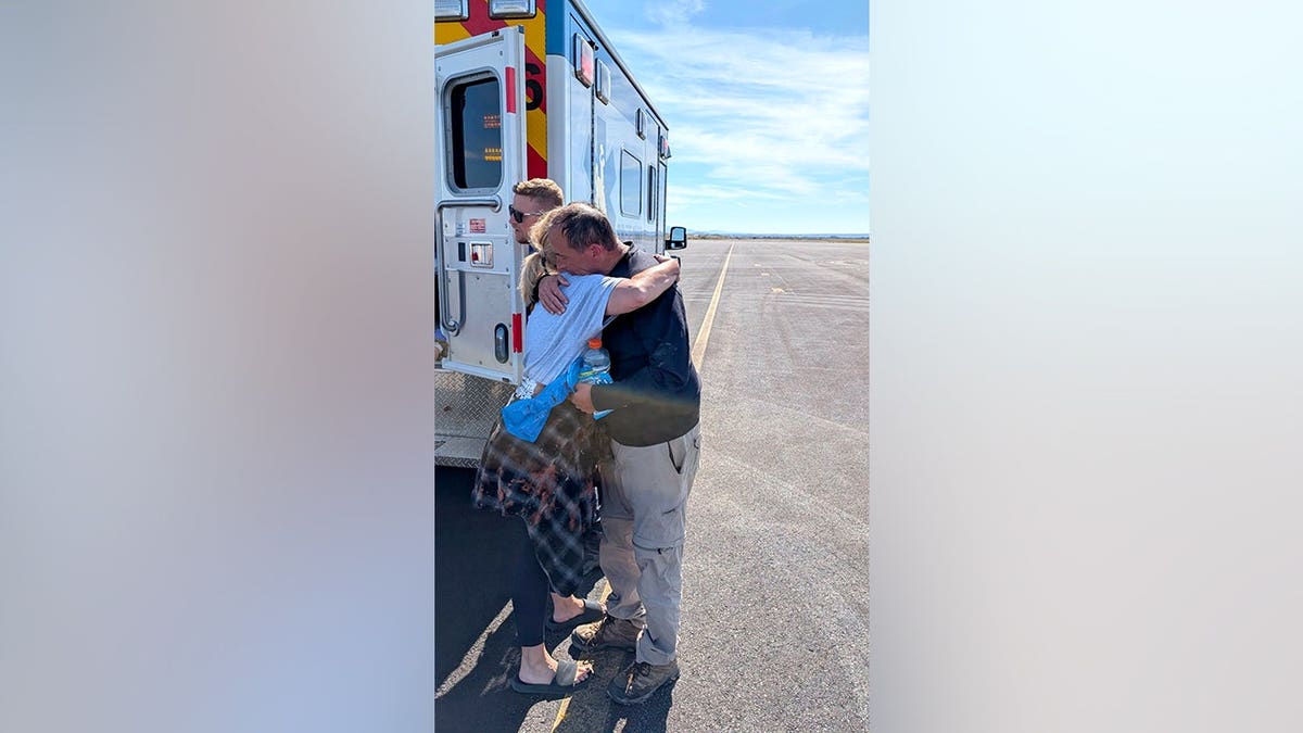 Shaun Mackelprang reunited with family