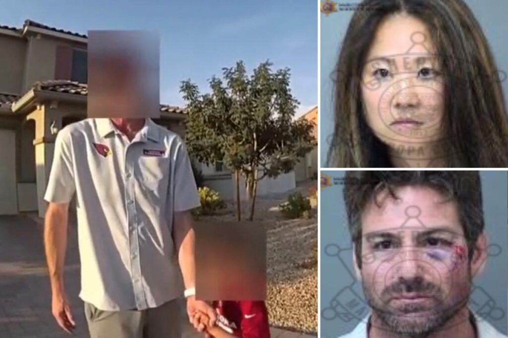 Parents accused of drunkenly leading kids on long walk in 108-degree heat after watching Arizona Cardinals practice