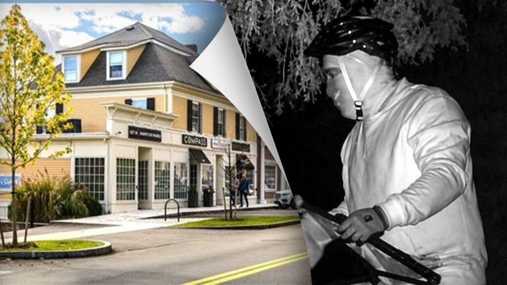 Masked helmeted prowler stalks Massachusetts mansion before slipping into woods in wealthy town: ‘It’s creepy’ Masked helmeted prowler stalks Massachusetts mansion before slipping into woods in wealthy town: ‘It’s creepy’