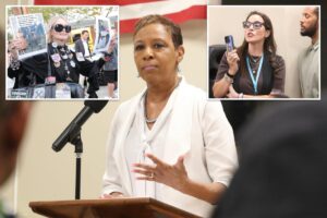 Exclusive | Hochul’s running mate Adrienne Adams heckled, booed at NYC Dem forum