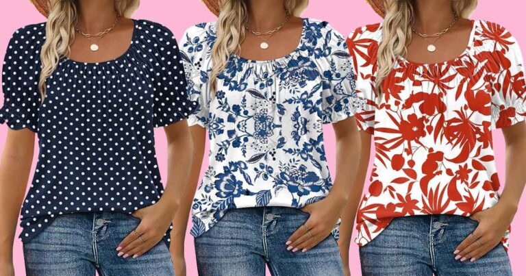 Run! Amazon Shoppers Are ‘Completely Obsessed’ With This ‘Dressy-Casual’ Blouse — Just 