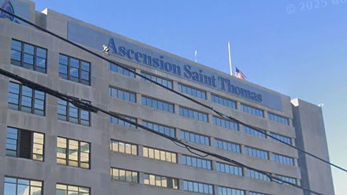 The outside of the Ascension Saint Thomas