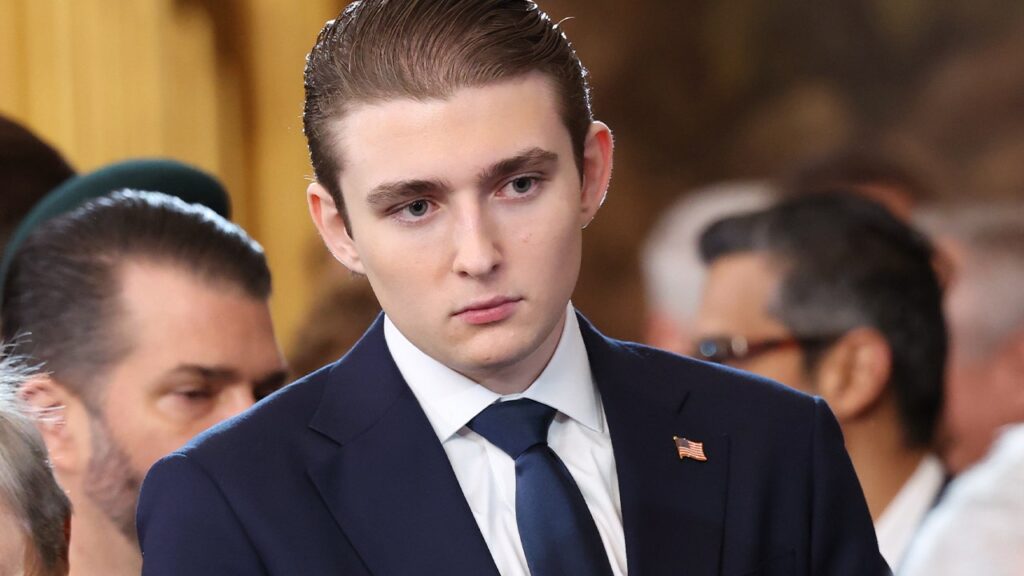 Secret Service aware of Iranian video threat targeting Barron Trump, agency says Secret Service aware of Iranian video threat targeting Barron Trump, agency says