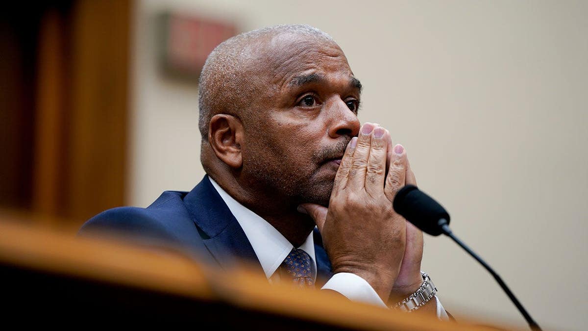 Bryan Fair speaking during a House Judiciary Committee hearing in Washington, D.C.