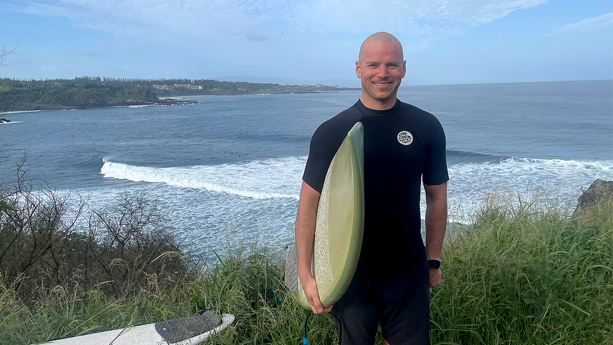 Josh Collette was paralyzed saving a kid in the ocean