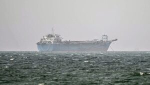 Trade vessel struck by projectile in Strait of Hormuz amid US-Iran talks Trade vessel struck by projectile in Strait of Hormuz amid US-Iran talks