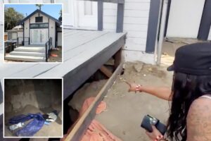 California family horrified to discover stranger secretly living beneath their home California family horrified to discover stranger secretly living beneath their home