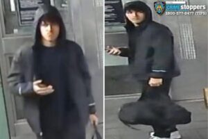 Lunatic shoves man, 40, onto NYC subway tracks — remains on the lam