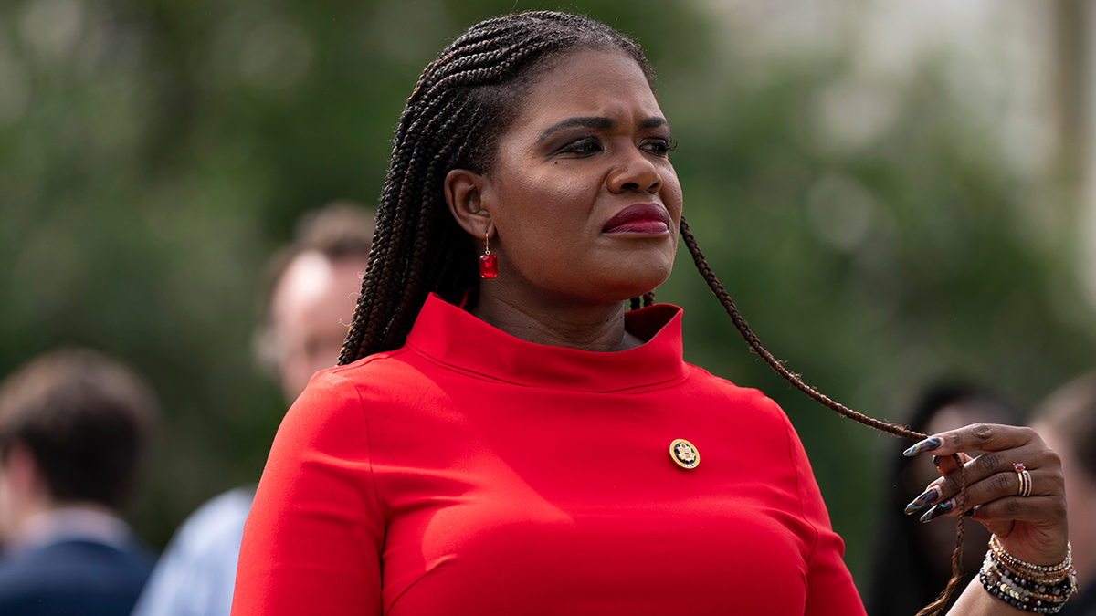 Former Rep. Cori Bush at the U.S. Capitol