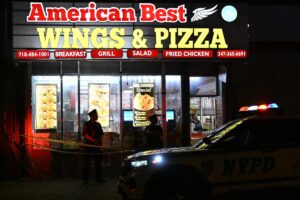Worker fatally gunned down behind counter of NYC wings joint Worker fatally gunned down behind counter of NYC wings joint