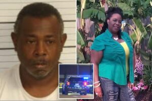 Louisiana husband allegedly killed wife, propped her body in passenger seat and drove through several states before being arrested