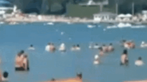 Crowded Russian beach descends into chaos after alleged Ukrainian drone incident kills 7, including 4 children