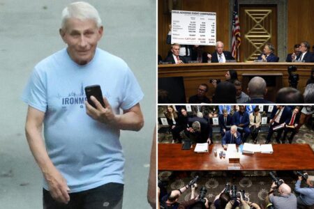 Dr. Anthony Fauci’s phone turned over to Senate panel ahead of contempt vote