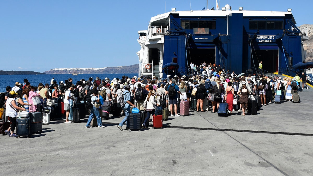 Ferry in Greece