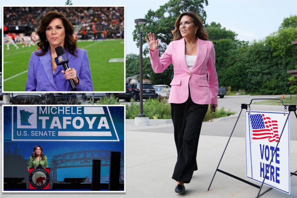 Former NFL sideline reporter Michele Tafoya scores victory in Minnesota GOP Senate primary 
