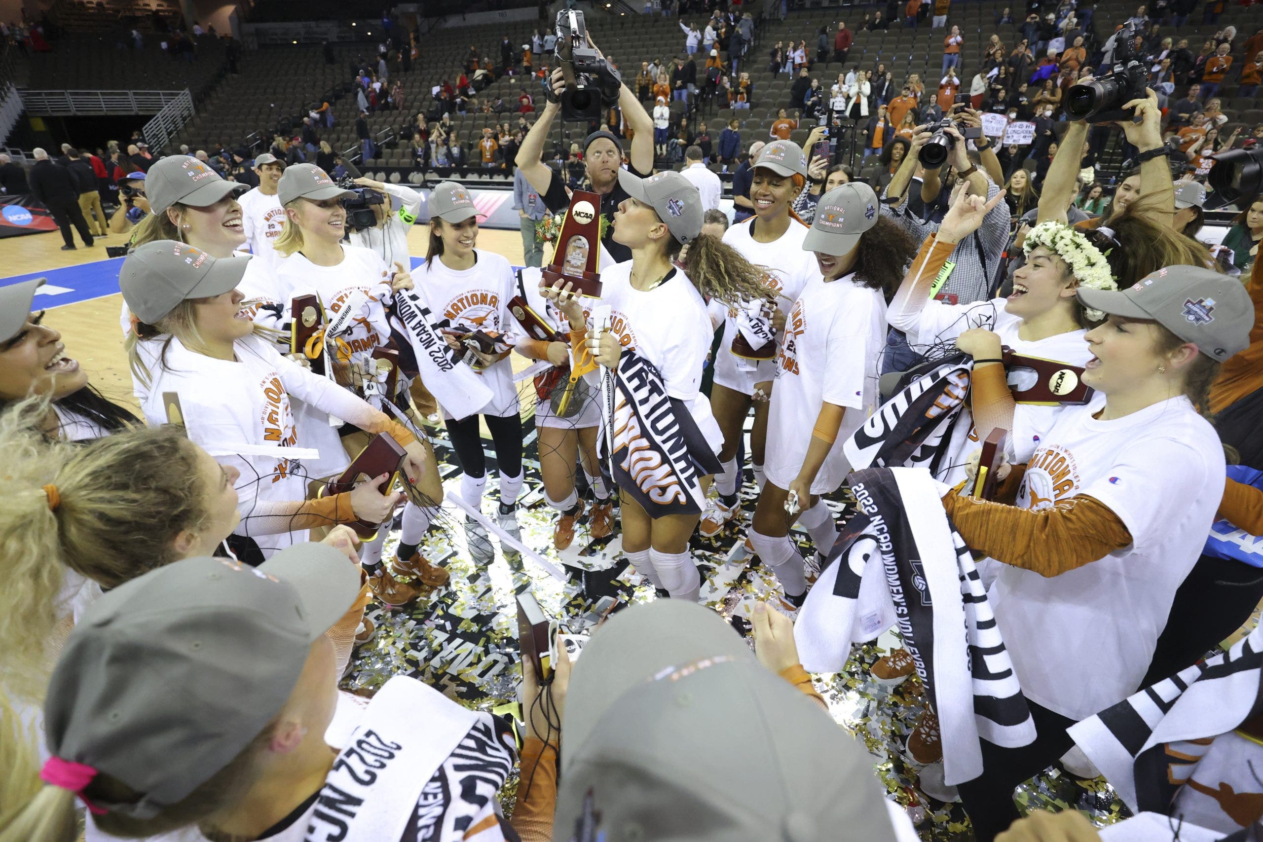 Texas' 2023 national championship came at the expense of longtime rivals, Nebraska, just like the Huskers' first title in 1995 went through Texas. (Photo by C. Morgan Engel/NCAA Photos via Getty Images)
