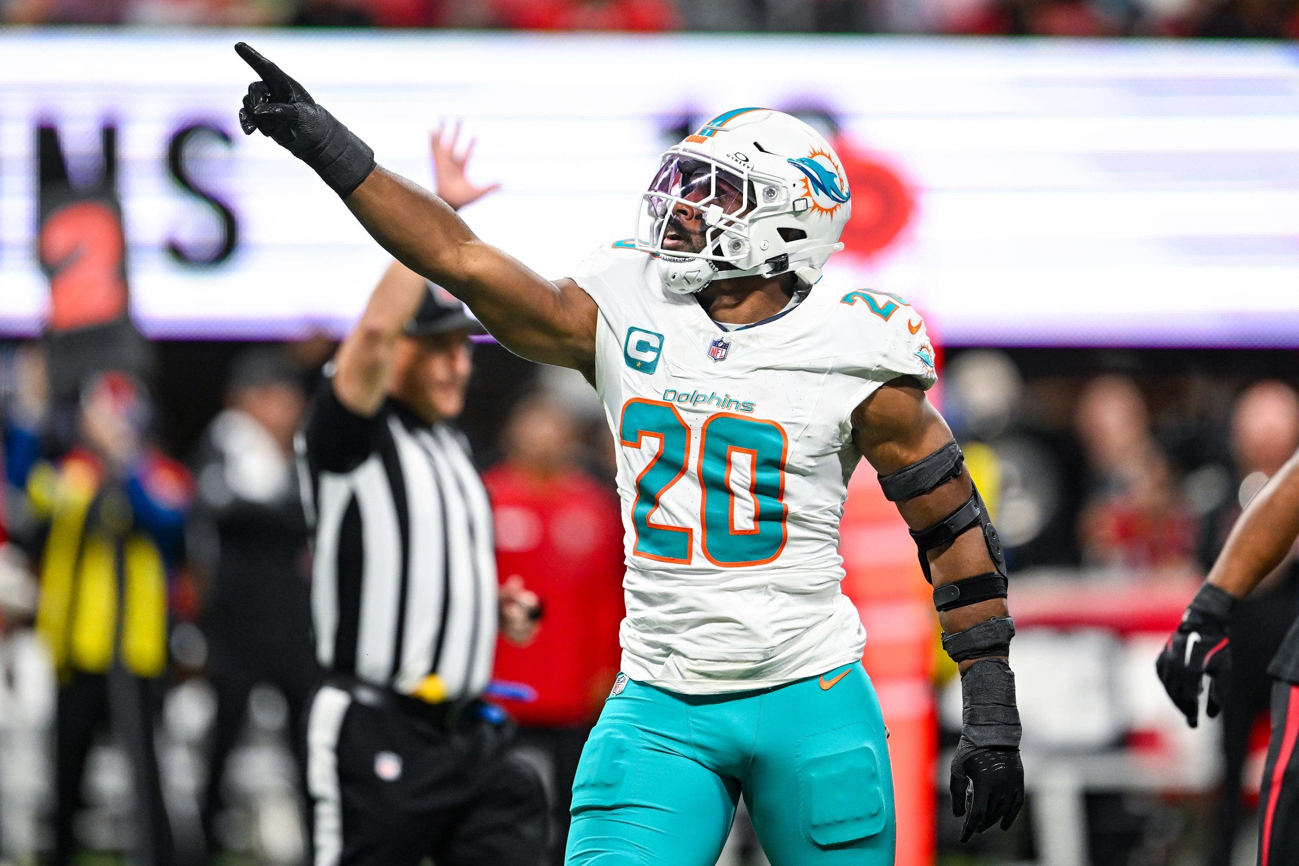 Jordyn Brooks led the NFL in total tackles in 2025. (Photo by Rich von Biberstein/Icon Sportswire via Getty Images)
