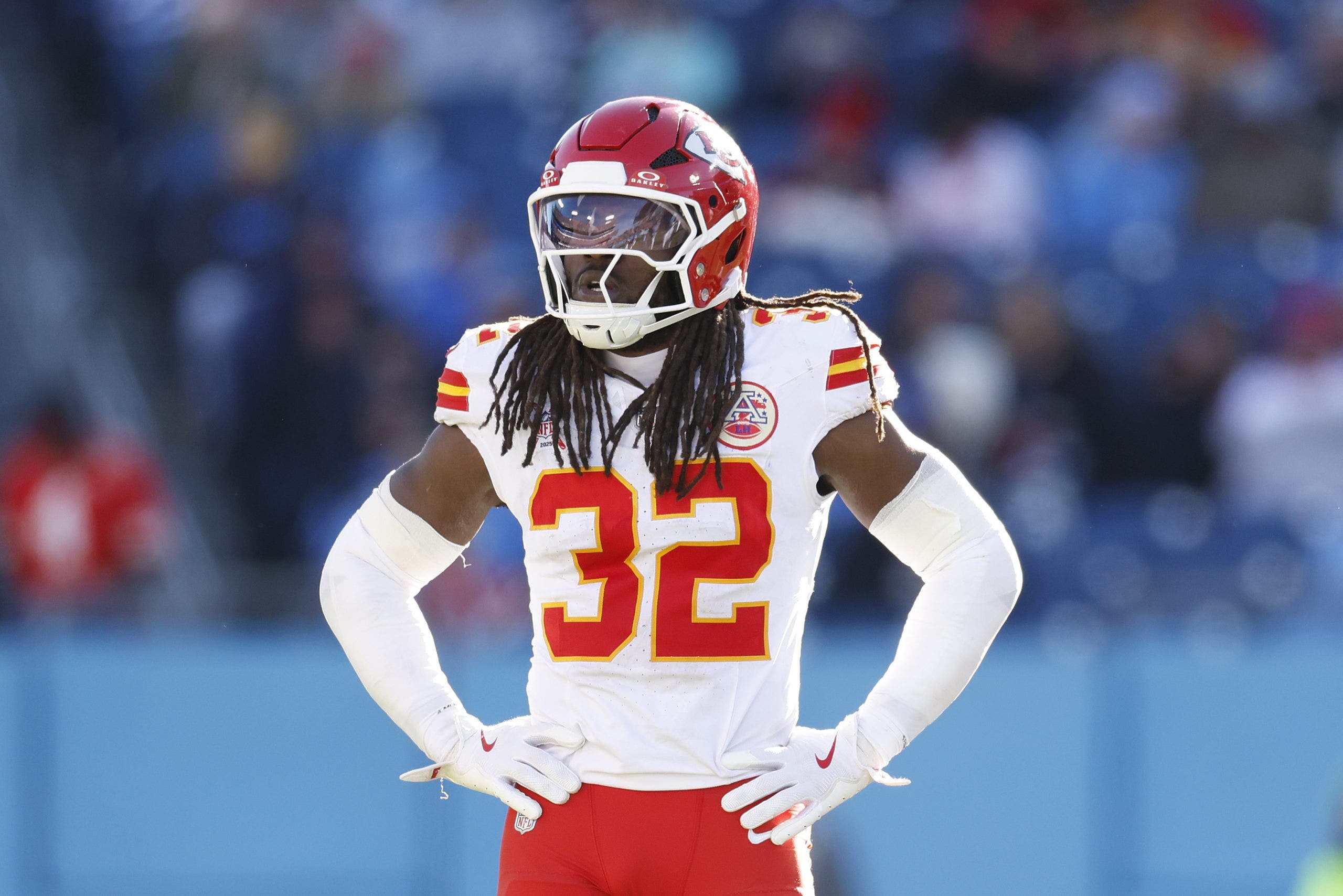 Nick Bolton recorded over 100 tackles for a second straight season in 2025. (Photo by Johnnie Izquierdo/Getty Images)
