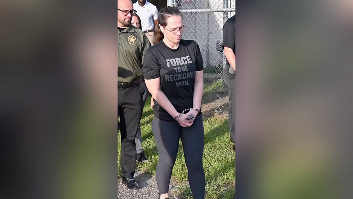 Isabelle Johnson, 38, was taken into custody