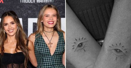 Jessica Alba Shares Symbolic Meaning Behind Matching Tattoo With Daughter Honor: ‘Forever Connected’