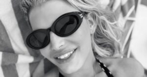 Jessica Simpson Sunbathes in Tiny Polka Dot Bikini During Luxe Turks and Caicos Vacation