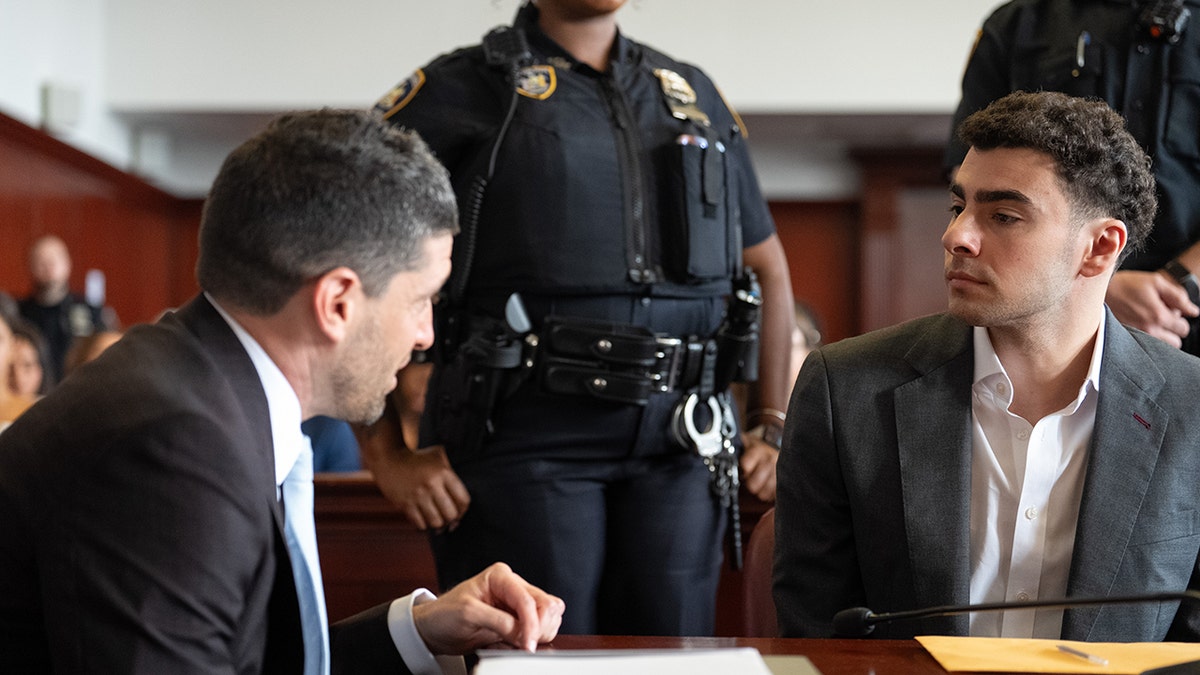 Luigi Mangione in court