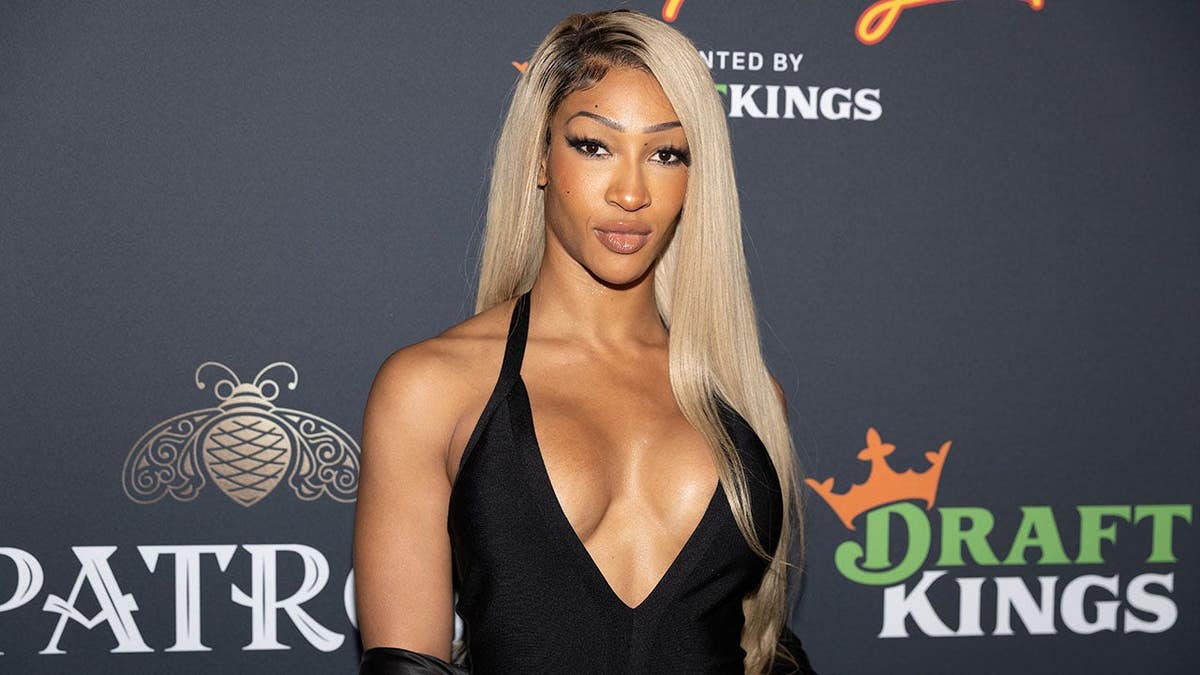 Mara Sadé arrives at Sports Illustrated's SI The Party event in Daly City, California.