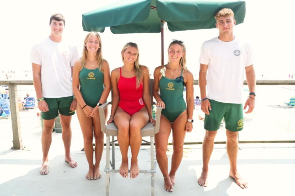 Five NCAA athletes using lifeguard duty in Oyster Bay to prep for college seasons Five NCAA athletes using lifeguard duty in Oyster Bay to prep for college seasons