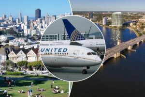 New direct cross-country flight links these two beachside cities New direct cross-country flight links these two beachside cities