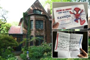 NYC homeowner who shares an address with Spider-Man reveals heartwarming web of letters he gets from kids