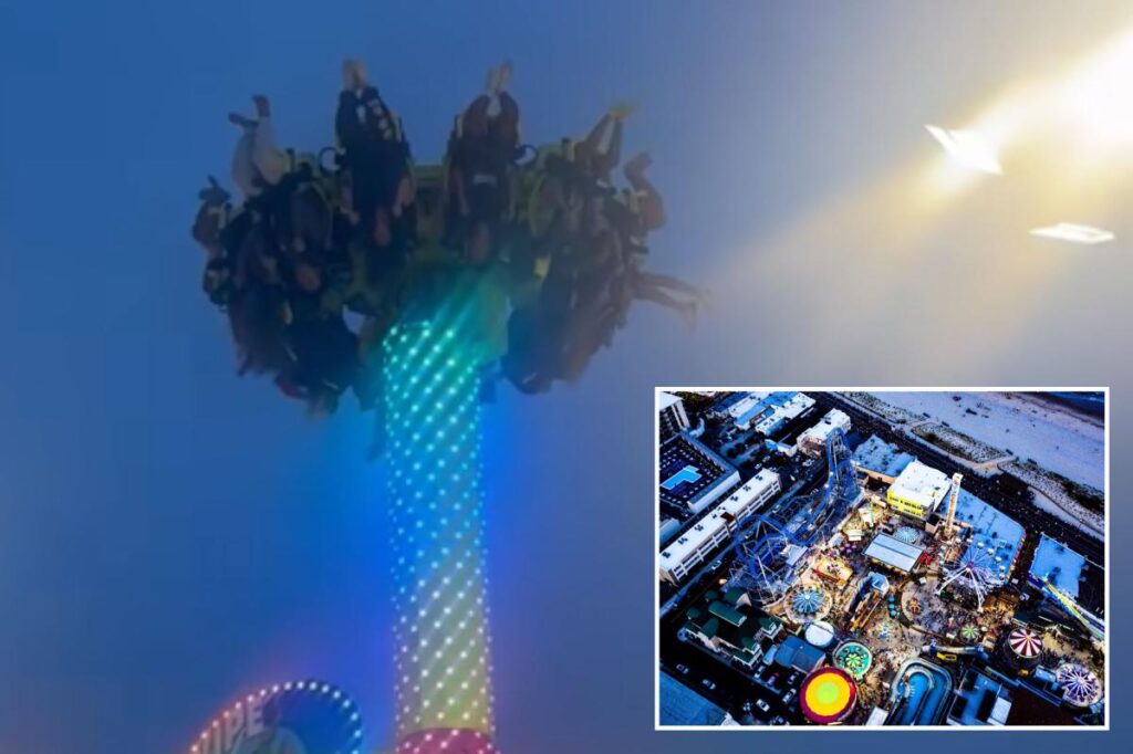 Teen girls recall Jersey Shore ride malfunction that left them stuck hanging upside down