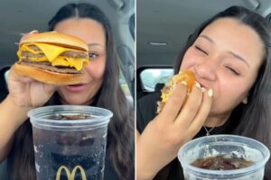 McDonald’s cheeseburger hack on TikTok divides internet McDonald’s cheeseburger hack on TikTok divides internet