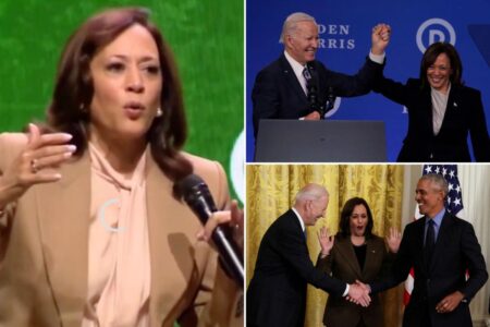 Kamala Harris snubs Biden when asked to name ‘most effective’ US presidents at Nashville event