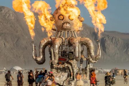 Burning Man kicks off today — and its freakiest collection yet of ‘mutant’ vehicles will be on display