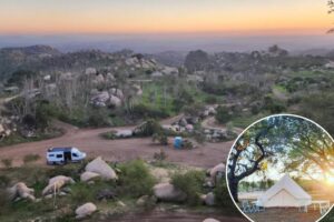 California’s top-rated campsite is just 2 hours from LA and hides on an avocado farm — for just  a night