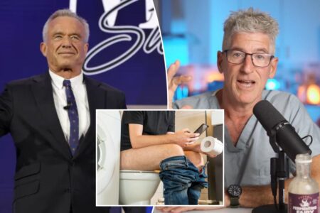 RFK Jr.’s doctor says proper poops (like his) are wipe-free and ‘nearly orgasmic’