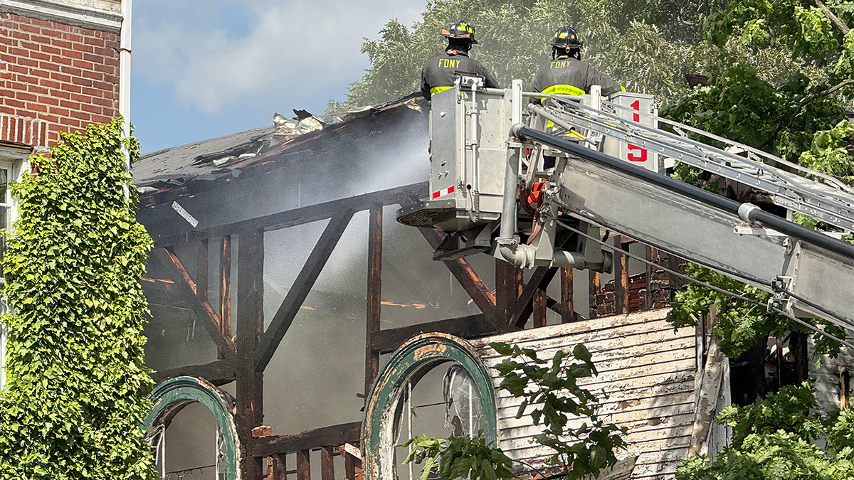 Church fire
